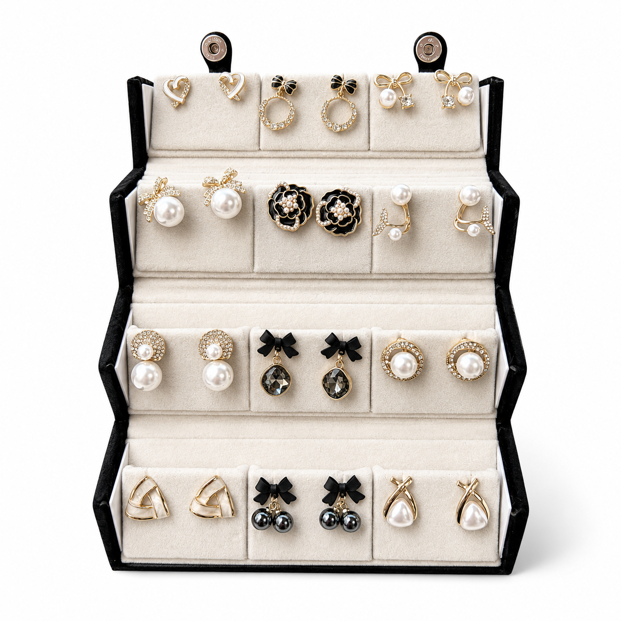 12 set of Earrings with box