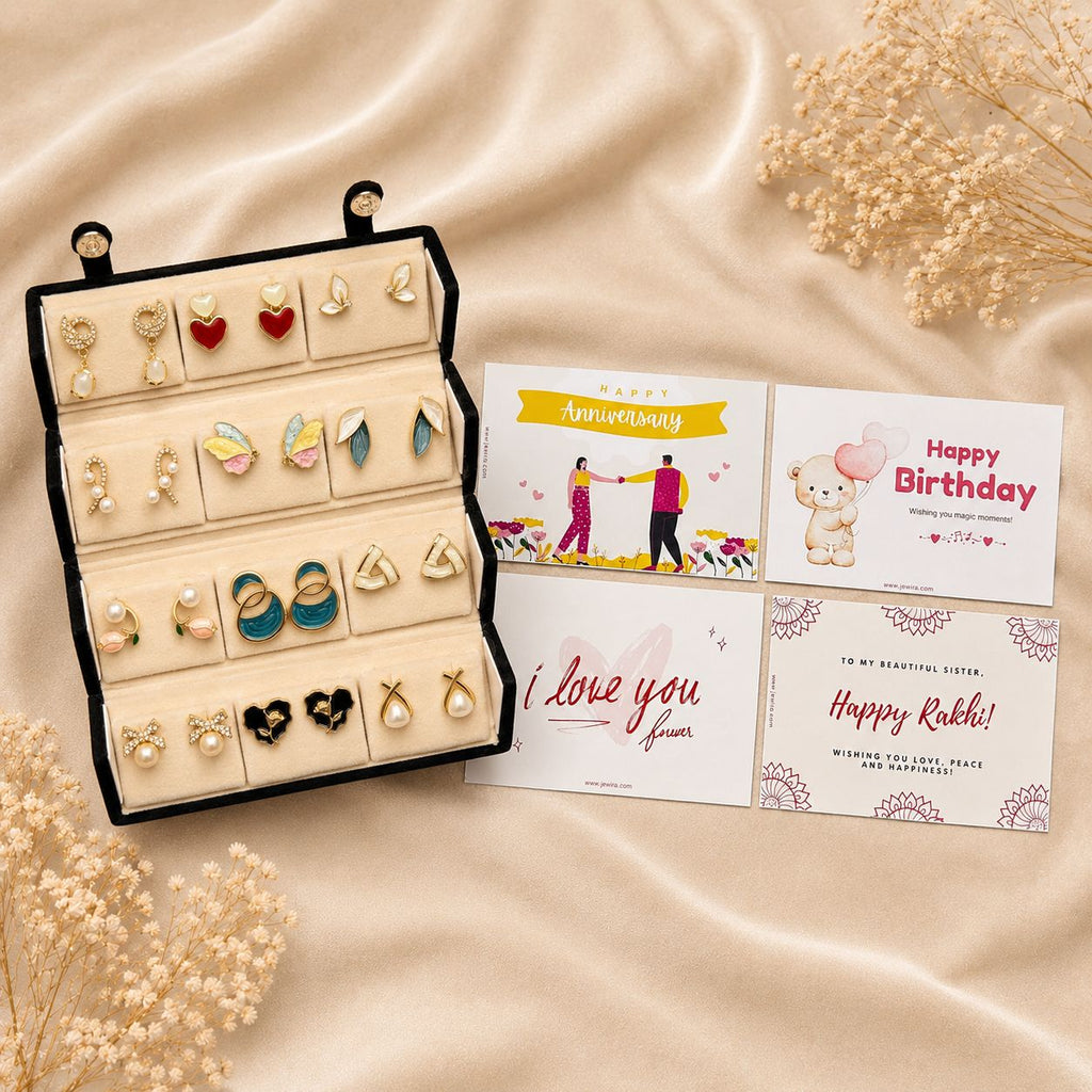 Personalised Earring Folding Gift Box